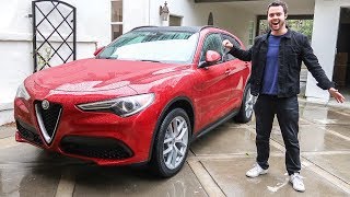 TAKING DELIVERY OF A NEW ALFA ROMEO STELVIO [upl. by Vachill]