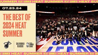 The BEST Highlights Of 2024 HEAT Summer League 🔥  July 23 2024 [upl. by Bethezel]