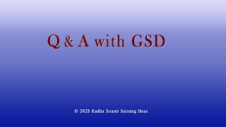 Q amp A with GSD 116 with CC [upl. by Ekyt857]