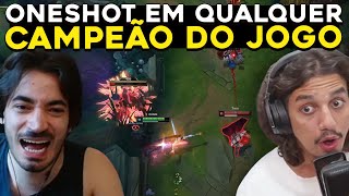 JOGADA MAIS SATISFATORIA DE UM ADC JOVIRONE DRIFT AYEL KSANTE 1V9  RENECRODILO LEAGUE OF LEGENDS [upl. by Enymzaj]