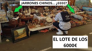 PUJANDO EN LA SUBASTA DE LOS ENCANTES DE BARCELONA POR UN LOTE CON 2 JARRONES CHINOS DE 2000€ [upl. by Noiramed]