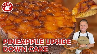 PINEAPPLE UPSIDE DOWN CAKE LEVEL UP DESSERT USING PIÑA SUPER DALI amp AFFORDABLE RECIPE [upl. by Tnirb]