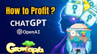 Asking ChatGpt How To Profit In growtopia [upl. by Ynnej]