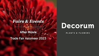 Trade Fair Aalsmeer 2023  Decorum Aftermovie [upl. by Daryle]