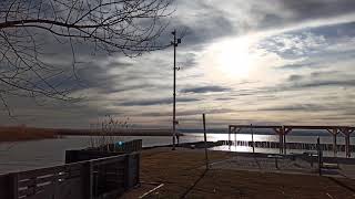 Abendstimmung am Neusiedlersee in Illmitz Burgenland Sonnenuntergang [upl. by Naveb210]