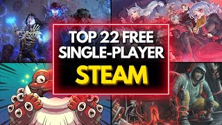 TOP 20 Best FREE SINGLEPLAYER Games on Steam [upl. by Filide]