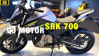 New SRK 700cc motorcycle  KTM nemesis QJ motor [upl. by Wardieu]