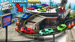 GTA 5  Franklin Build 2 Floor Parking Area For Supercars in GTA 5  GTA 5 mods [upl. by Turnheim]