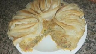 بسطيلة بالخضر ساهلة وصحية ولذيذة بمكونات متوفرة فكل مطبخ Pastilla aux légumess [upl. by Deborath]