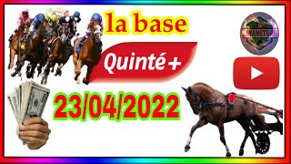 PRONOSTIC QUINTÉ PUM A ENGHIEN 23042022 [upl. by Notsirk144]