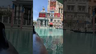 Gondola Ride At Venetian Las Vegas [upl. by Goode]