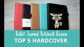 Top 5 Favorite  A5 Bullet Journal Notebooks Approved by Stationery Nerd [upl. by Liatrice137]