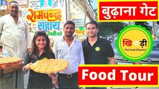 Meerut Budhana Gate Food Tour Live 👉 Ramchandra Sahai Meerut [upl. by Jervis]