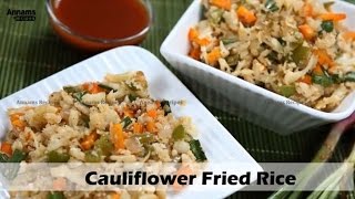 Cauliflower Fried Rice Paleo Diet Recipe [upl. by Lunsford]