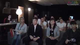 Eurovision 2015 behind the scenes  Loïc Nottet in the Viewing Room Belgium [upl. by Won]