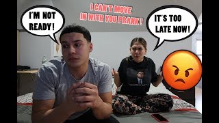 I CANT MOVE IN WITH YOU PRANK ON GIRLFRIEND [upl. by Rothberg]