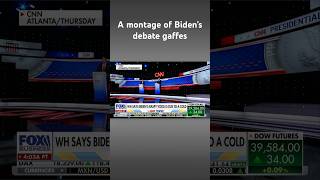 Here’s all of Biden’s gaffes from the CNN Presidential Debate shorts [upl. by Martres819]