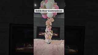 Teddy Bear Baby Shower Centerpieces Three Ways created by Miss CreateIt and Decor [upl. by Aitnahs343]