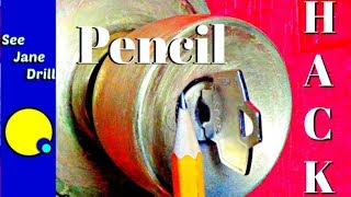 Fix Your Sticky Door Lock With a Pencil [upl. by Wengert]