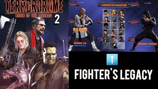 Terrordrome 2 amp Fighters legacy gameplay 1 horror game 1 martialatts game with iconic figures [upl. by Adyl916]