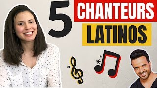 5 CHANTEURS LATINOS INCONTOURNABLES 🎤🎼avec Josmari 👩🏻 [upl. by Yhtomot]