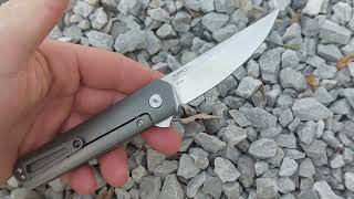 Böker Plus Kwaiken Compact Flipper Marble Carbon Copper  Super Duper Fly [upl. by Eiggem849]