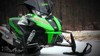 2012 Arctic Cat F1100 ProCross Test Ride [upl. by Eceirehs]