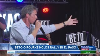 Beto O’Rourke says “victory is in El Paso” for Texas Governor race [upl. by Idolem]