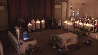 Easter Vigil  Opening Procession Exultet English Sung by Anthony Teixeira [upl. by Enidualc]