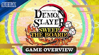 Demon Slayer Kimetsu no Yaiba Sweep the Board  Game Overview [upl. by Stets286]