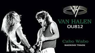 Van Halen  Cabo Wabo  Guitar Backing Track with Vocals [upl. by Nanine]