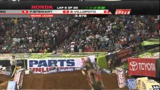 AMA Supercross 2011 RD8 Atlanta 450 Main Event 12 [upl. by Hannus]