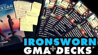 Ironsworn with The GameMasters Apprentice Fantasy Deck  Solo Play [upl. by Lalat]