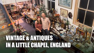 Vintage amp Antiques Tour Of A Little Chapel Whitchurch Hampshire UK 2nd Nov 2024 [upl. by Divadnhoj]