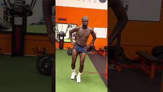 Centre back specific football session amp explosive strength amp power with AC Milan’s Fikayo Tomori [upl. by Rushing321]