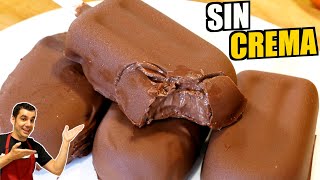 PALETAS de chocolate 🍫 sin crema ni leche condensada y SIN MÁQUINA de helados receta  927 [upl. by Mick575]