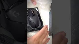 Unboxing logitech g502 hero Best mouse for gaming gaming logitech [upl. by Denman]