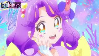 Cure Coral Transformation  Tropical Rouge Pretty Cure English FanDub [upl. by Safire]