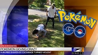 Pokemon Go Fight Caught on Camera [upl. by Clementia]