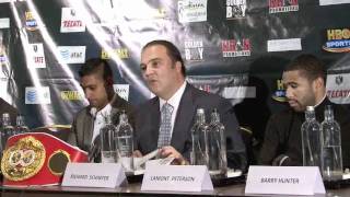 AMIR KHAN v LAMONT PETERSON PRESS CONFERENCE PART 2 OF 3 FOR iFILM LONDON [upl. by Britte839]