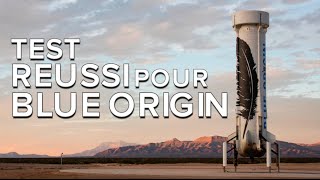 New Shepard le lanceur réutilisable de Blue Origin atterrit avec succès [upl. by Elery]