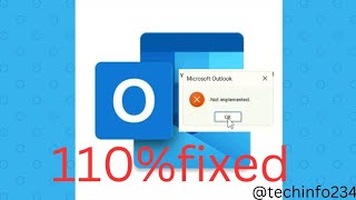 How to resolve not implemented Error in outlook 2019 shortsfeed trending outlook outlookerror [upl. by Adraynek]