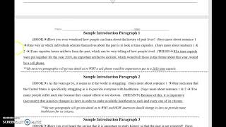 Eng 018 Inverted Triangle Intro Homework [upl. by Farhi]