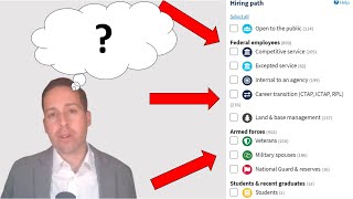 Hiring Paths for a Federal Government Job Explained [upl. by Knobloch]