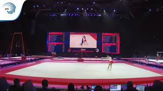 Vlad Bogdan COTUNA ROU  2018 Artistic Gymnastics Europeans qualification floor [upl. by Lello551]