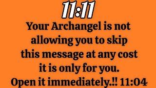 Your Archangel Is Not Allowing You To Skip This Message  God message for you✨ [upl. by Ayerdna873]