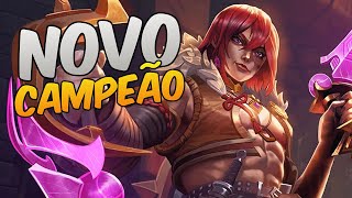 TESTEI O NOVO CAMPEÃO CASPIAN  Caspian Paladins Gameplay [upl. by Eatnuhs]