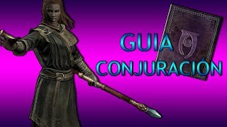 Guia Conjuracion  Skyrim Special Edition [upl. by Atnauqal]