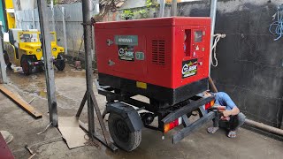 GENSET HIMOINSA  TRAILER SUDAH READY  SEKALIAN SPILL STOCK GENSET [upl. by Jovia]