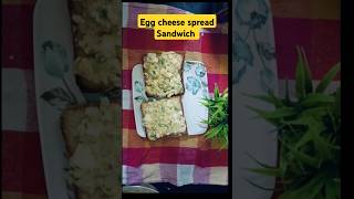 Egg cheese spread sandwich  High protein sandwich [upl. by Levram]